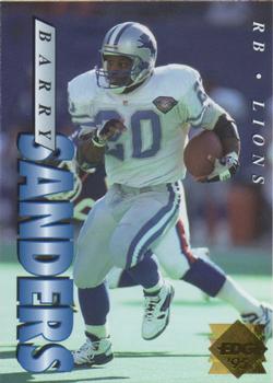 1995 Collector's Edge - Gold Logo #69 Barry Sanders Front