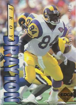 1995 Collector's Edge - Gold Logo #108 Troy Drayton Front