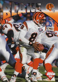 1995 Collector's Edge Instant Replay #4 Jeff Blake Front