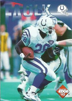1995 Collector's Edge Instant Replay #14 Marshall Faulk Front