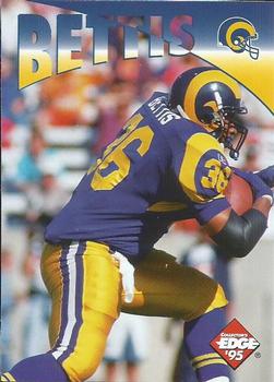 1995 Collector's Edge Instant Replay #19 Jerome Bettis Front