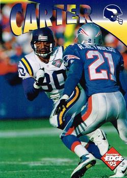 1995 Collector's Edge Instant Replay #21 Cris Carter Front