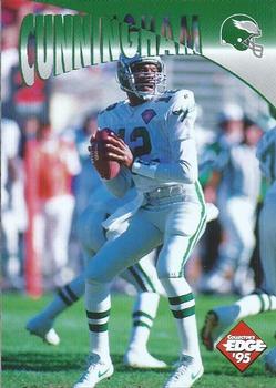 1995 Collector's Edge Instant Replay #24 Randall Cunningham Front