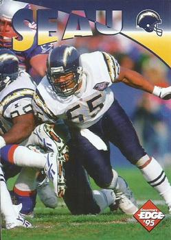 1995 Collector's Edge Instant Replay #31 Junior Seau Front
