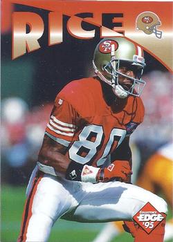 1995 Collector's Edge Instant Replay #33 Jerry Rice Front
