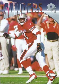 1995 Collector's Edge Instant Replay #34 Deion Sanders Front