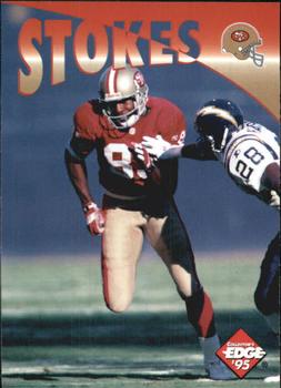 1995 Collector's Edge Instant Replay #46 J.J. Stokes Front