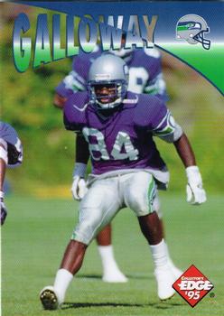 1995 Collector's Edge Instant Replay #48 Joey Galloway Front