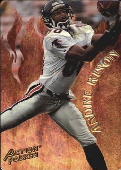 1994 Action Packed - Catching Fire #R4 Andre Rison Front