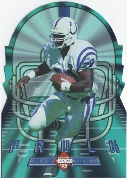 1995 Collector's Edge Instant Replay - EdgeTech Die Cuts #5 Marshall Faulk Front