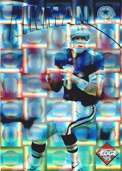 1995 Collector's Edge Instant Replay - Prisms #6 Troy Aikman Front
