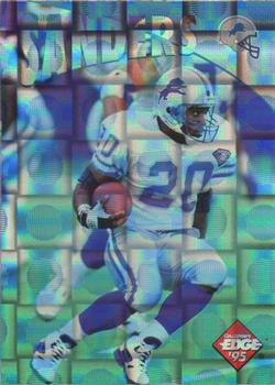 1995 Collector's Edge Instant Replay - Prisms #12 Barry Sanders Front