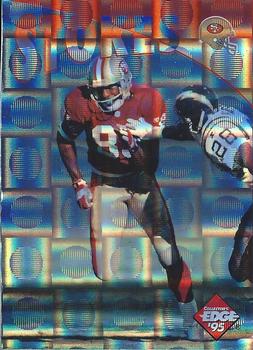 1995 Collector's Edge Instant Replay - Prisms #46 J.J. Stokes Front