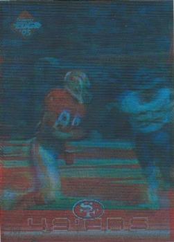 1995 Collector's Edge Instant Replay - Quantum Motion #6 Jerry Rice Front
