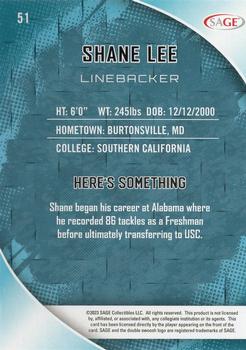 2023 SAGE HIT #51 Shane Lee Back