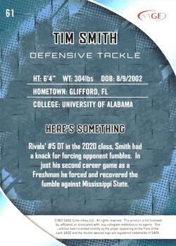 2023 SAGE HIT #61 Tim Smith Back