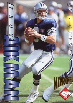 1995 Collector's Edge - Nitro 22K #50 Troy Aikman Front