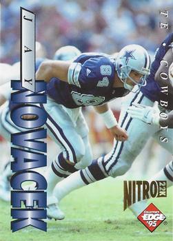 1995 Collector's Edge - Nitro 22K #55 Jay Novacek Front