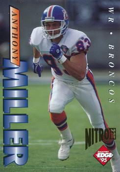 1995 Collector's Edge - Nitro 22K #62 Anthony Miller Front