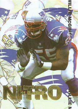 1995 Collector's Edge - Nitro #20 Willie McGinest Front