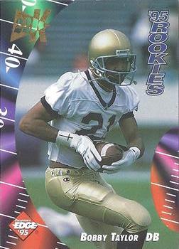 1995 Collector's Edge - Rookies 22K Gold #12 Bobby Taylor Front