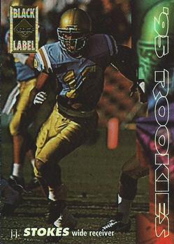 1995 Collector's Edge - Rookies Black Label #11 J.J. Stokes Front