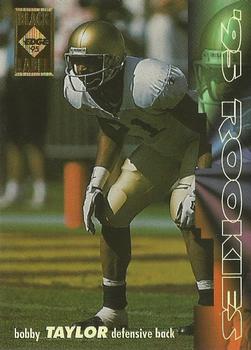 1995 Collector's Edge - Rookies Black Label #12 Bobby Taylor Front