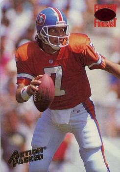 1994 Action Packed - Fantasy Forecast #FF10 John Elway Front