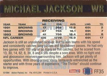 1994 Action Packed - Fantasy Forecast #FF35 Michael Jackson Back
