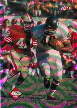 1995 Collector's Edge - TimeWarp Prisms #9 Ronnie Lott / Gale Sayers Front
