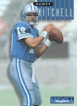 1994 SkyBox Impact - Samples #9 Scott Mitchell Front