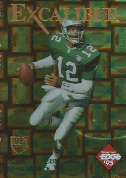 1995 Collector's Edge Excalibur - 22K Gold Shield Gold Prisms #18ST Randall Cunningham Front
