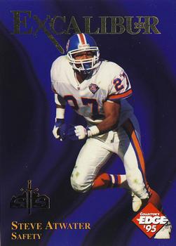 1995 Collector's Edge Excalibur - 22K Sword and Stone Bronze #5 Steve Atwater Front