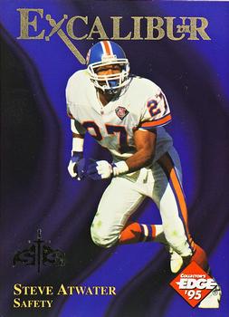 1995 Collector's Edge Excalibur - 22K Sword and Stone Gold #5 Steve Atwater Front