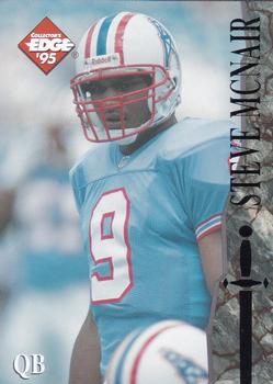 1995 Collector's Edge Excalibur - Draft Day Silver #DD-19 Steve McNair Front