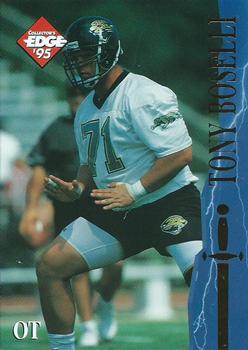 1995 Collector's Edge Excalibur - Challenger Rookies #CR-02 Tony Boselli Front
