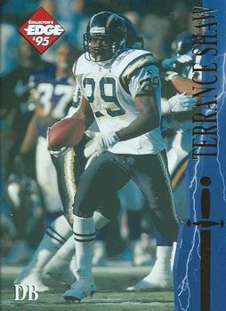 1995 Collector's Edge Excalibur - Challenger Rookies #CR-26 Terrance Shaw Front
