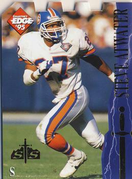 1995 Collector's Edge Excalibur - Die Cuts Sword and Stone Bronze #23 Steve Atwater Front