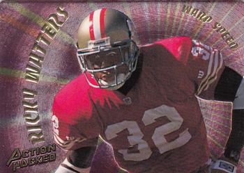 1994 Action Packed - Warp Speed #WS6 Ricky Watters Front