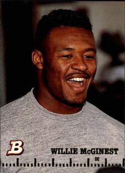 1994 Bowman #4 Willie McGinest Front