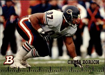 1994 Bowman #37 Chris Zorich Front