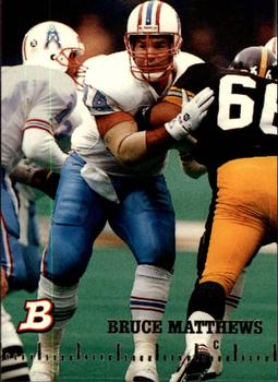 1994 Bowman #160 Bruce Matthews Front