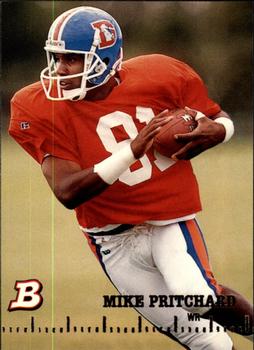 1994 Bowman #165 Mike Pritchard Front