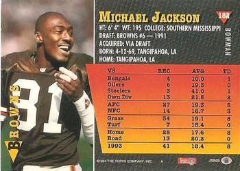 1994 Bowman #182 Michael Jackson Back