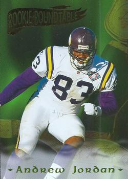 1995 Collector's Edge Excalibur - Rookie Roundtable Redemption Gold #21 Andrew Jordan Front