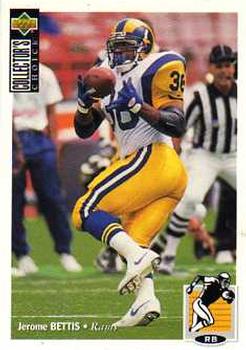 1994 Collector's Choice #116 Jerome Bettis Front