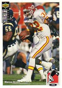 1994 Collector's Choice #315 Marcus Allen Front