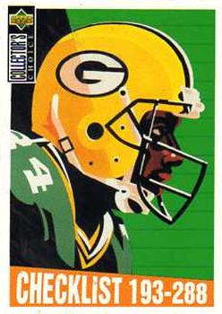 1994 Collector's Choice #381 Sterling Sharpe Front