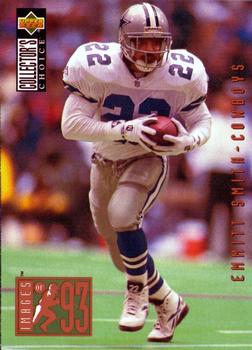 1994 Collector's Choice #38 Emmitt Smith Front