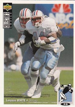 1994 Collector's Choice #75 Lorenzo White Front